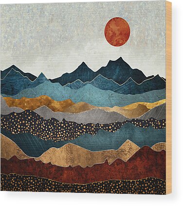 Copper Mountain Wood Prints