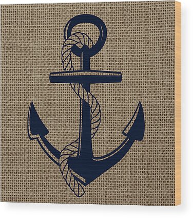 Anchor Decor Wood Prints