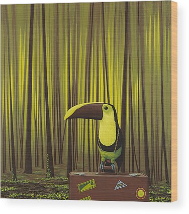 Toucan Wood Prints