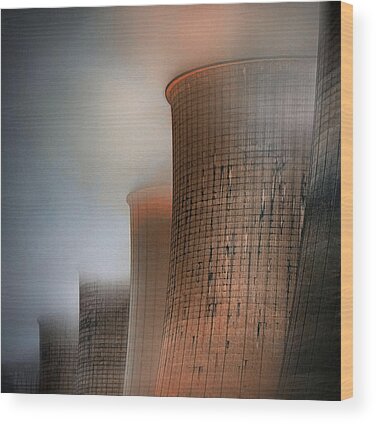 Cooling Tower Wood Prints