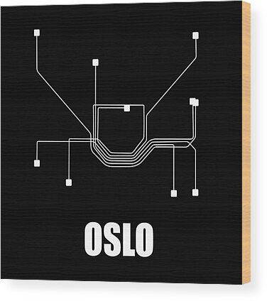 Designs Similar to Oslo Black Subway Map