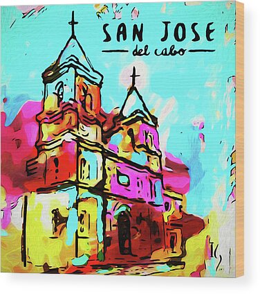 San Jose Del Cabo Wood Prints