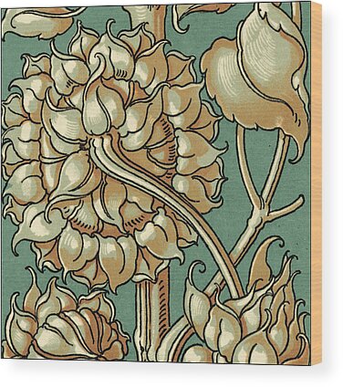 Flowerhead Wood Prints