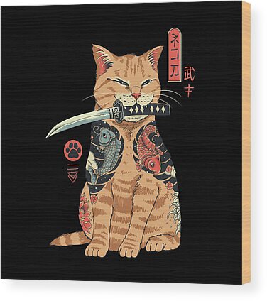 Samurai Wood Prints