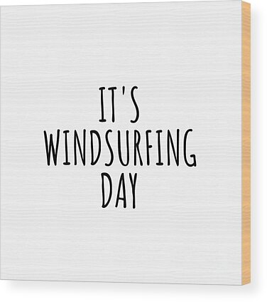 Windsurfing Wood Prints