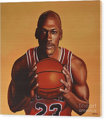 Michael Jordan 2 Painting by Paul Meijering