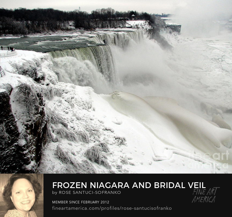 Frozen Niagara and Bridal Veil Falls Wall Art
