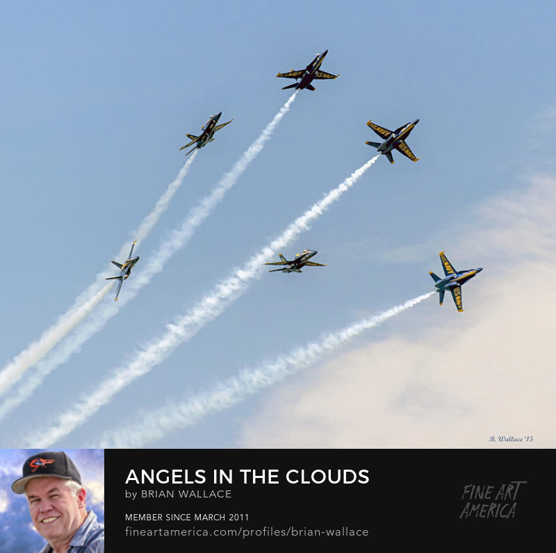Angels In The Clouds by Brian Wallace