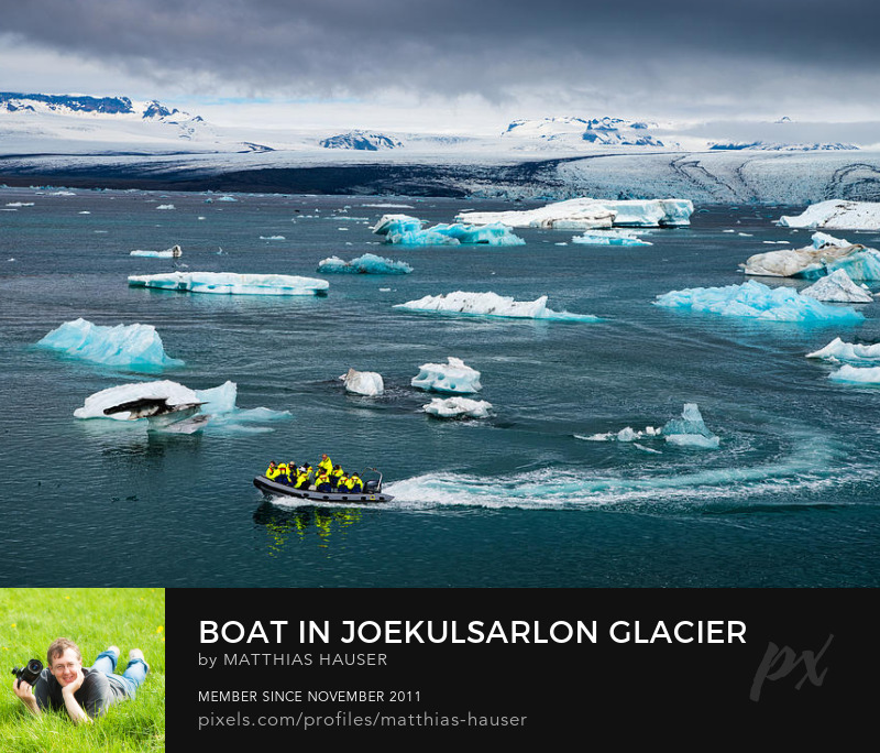 Iceland Glacier Lagoon Photography Prints