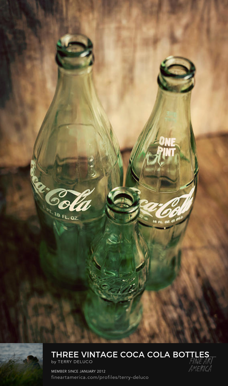 Terry DeLuco Vintage Coke Bottles