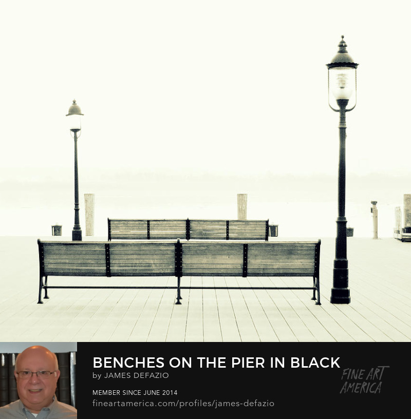 Benches On The Pier