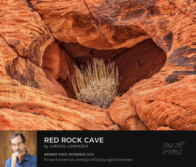 Red Rock Cave by Jurgen Lorenzen