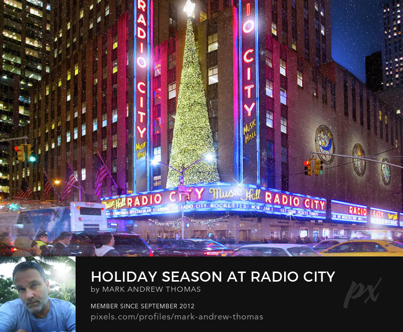 radio city christmas Photography Prints