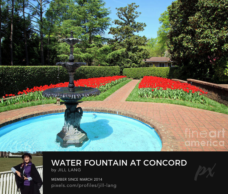 Water Fountain at Concord Memorial Garden
