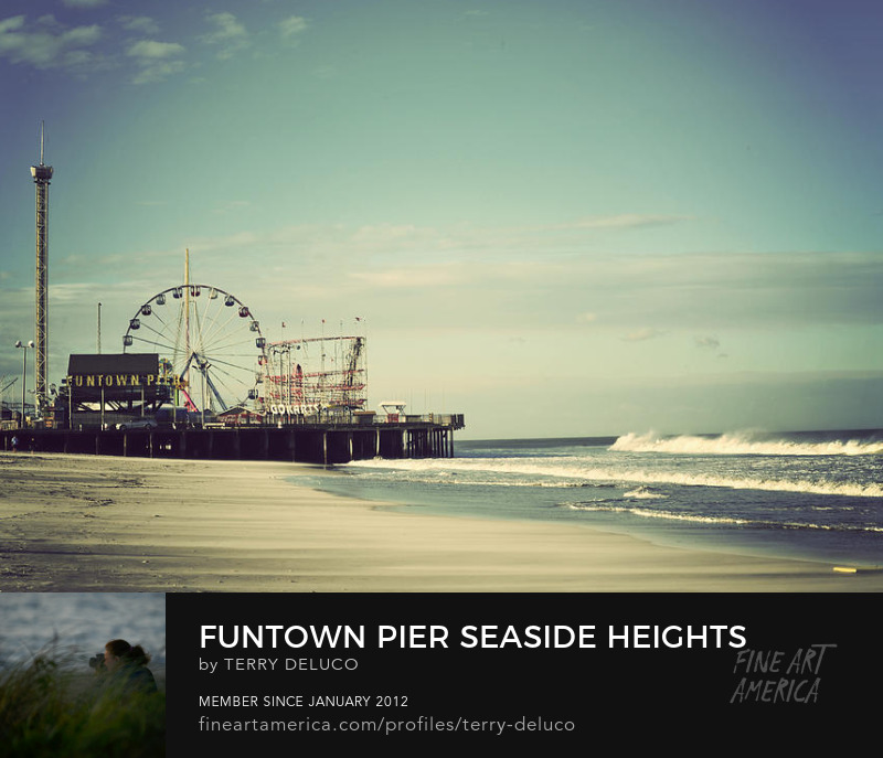 Funtown Pier Seaside Heights NJ by Terry DeLuco