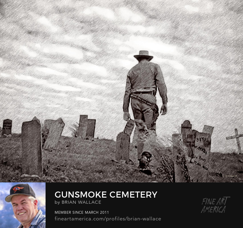 Gunsmoke Cemetery by Brian Wallace