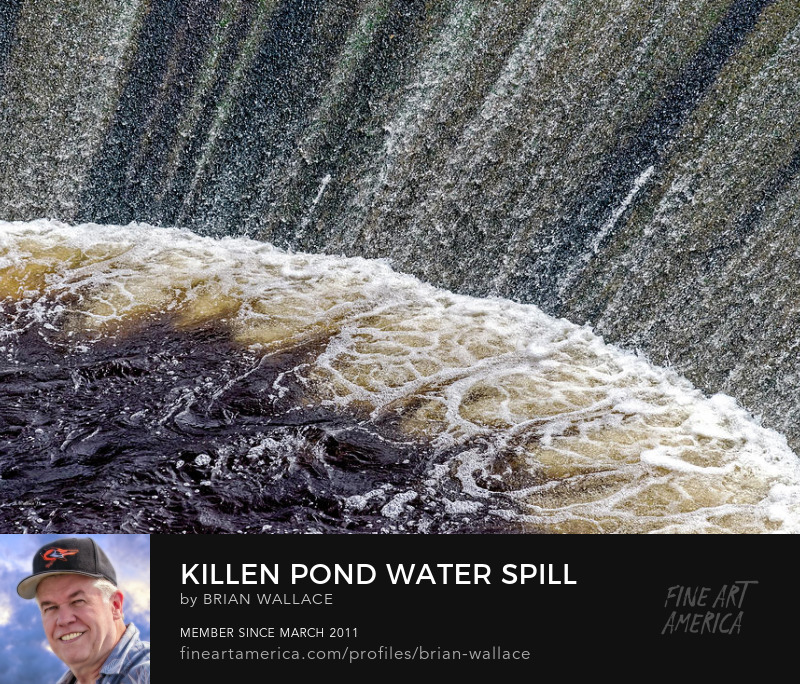 Killen Pond Water Spill by Brian Wallace