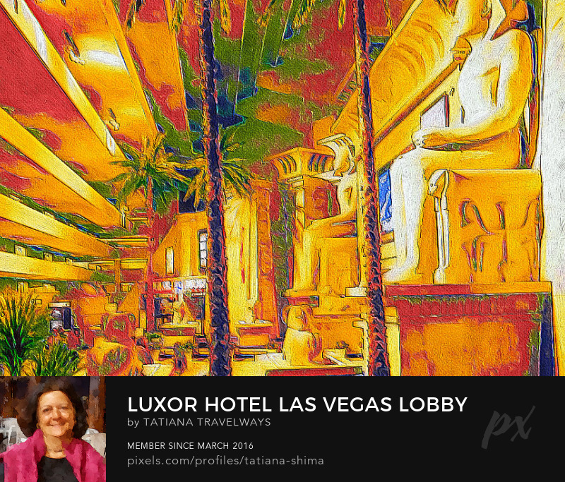 Luxor Hotel Las Vegas lobby