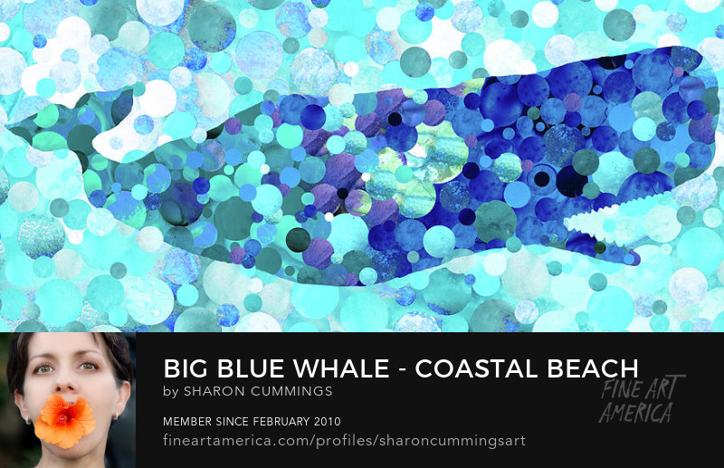 Blue Whale Art