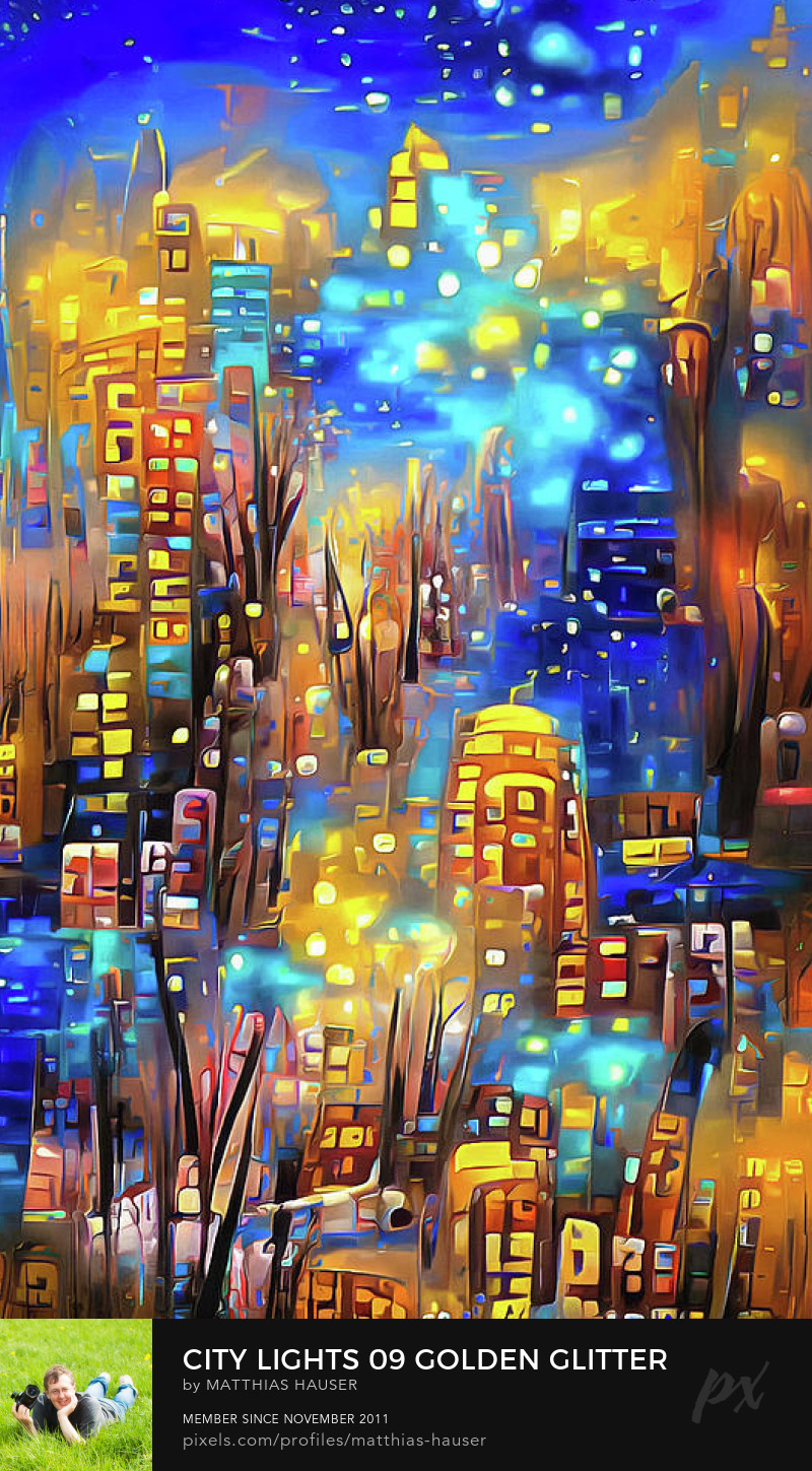 City Lights Art Prints