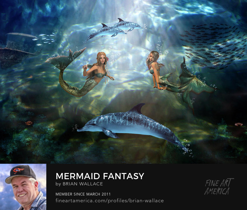 Mermaid Fantasy by Brian Wallace