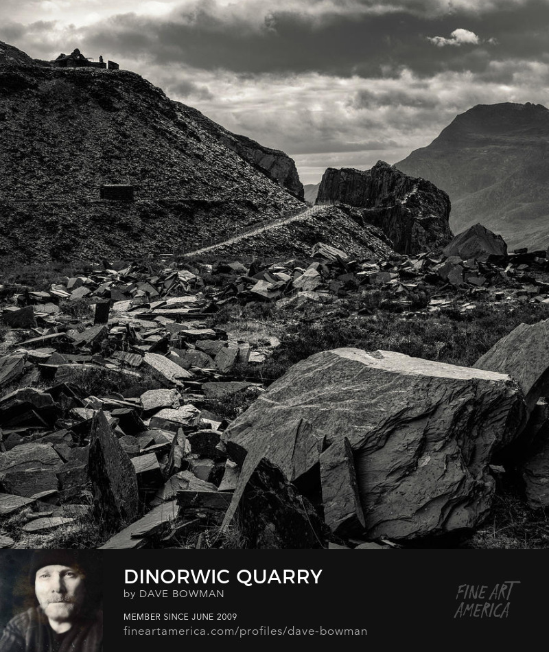 Dinorwic Quarry by Dave Bowman