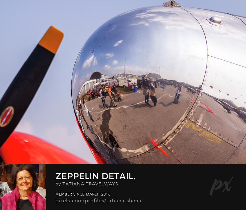 Zeppelin detail, Friederichsafen, Germany