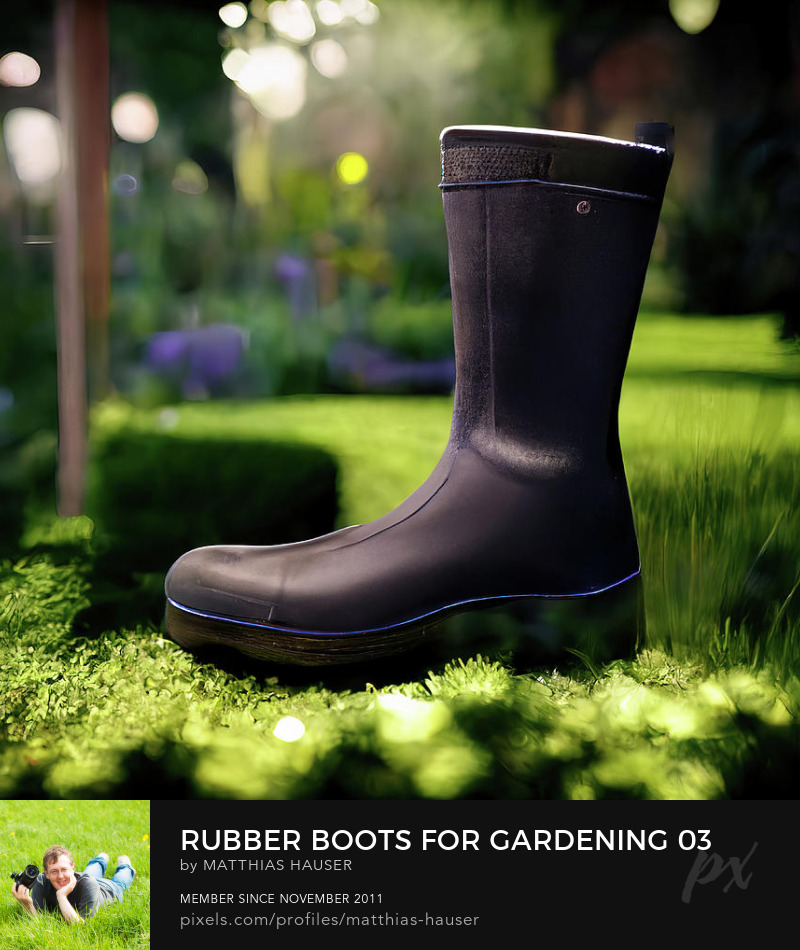 Rubber Boots for Gardening Art Print