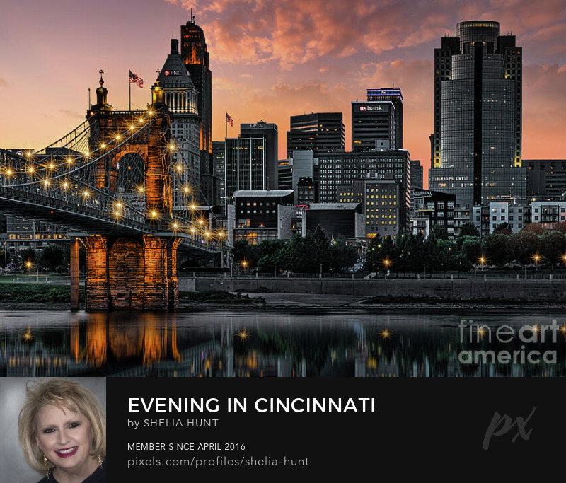 Evening in Cincinnati by Shelia Hunt