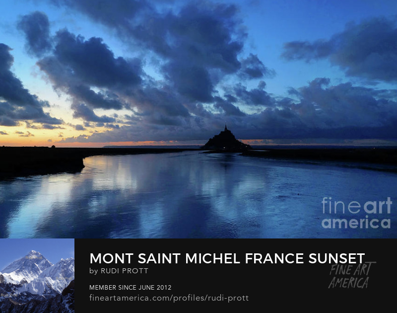 Mont Saint Michel by Rudi Prott