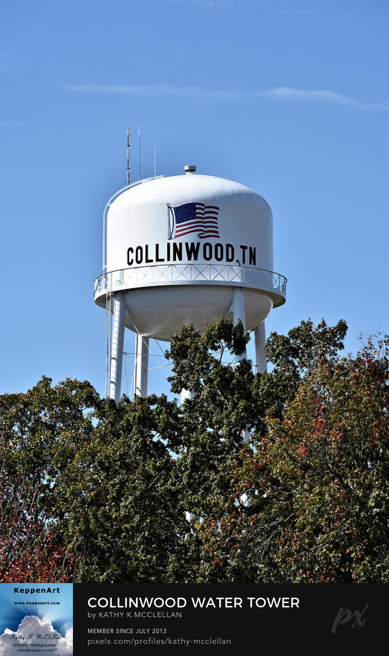 Collinwood Water Tower by Kathy K. McClellan
