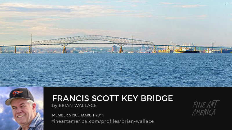 Francis Scott Key Bridge In Maryland by Brian Wallace