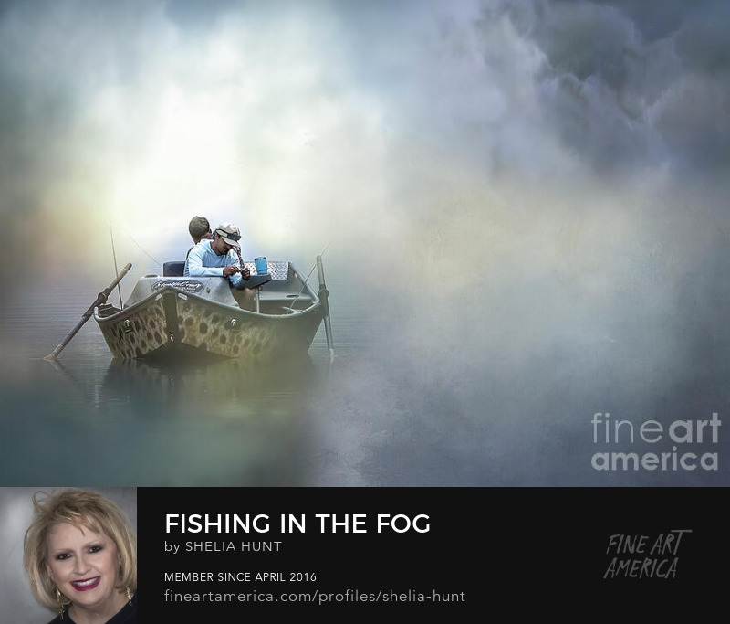 Fishing in the Fog by Shelia Hunt