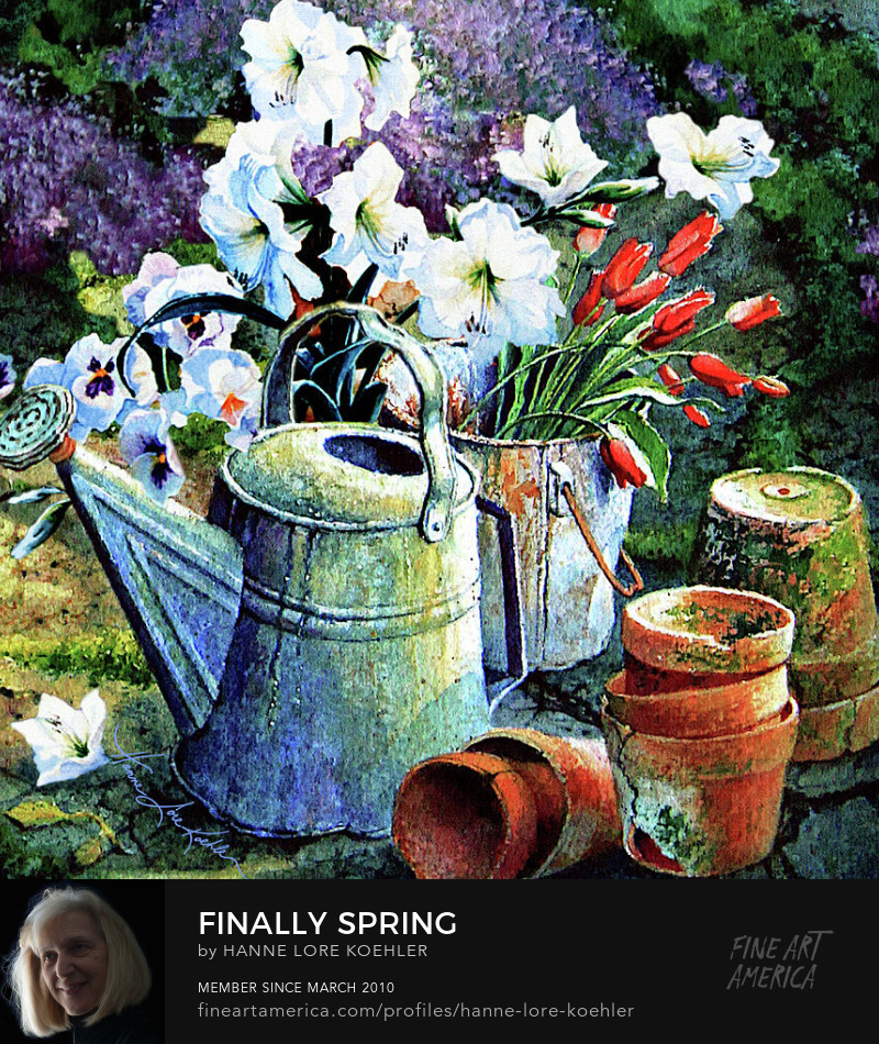 Spring Garden Painting