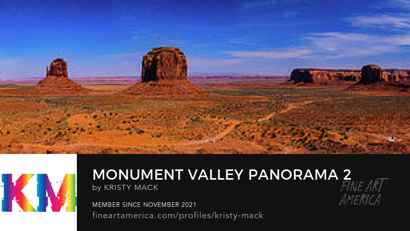 Monument Valley Panorama 2 by Kristy Mack