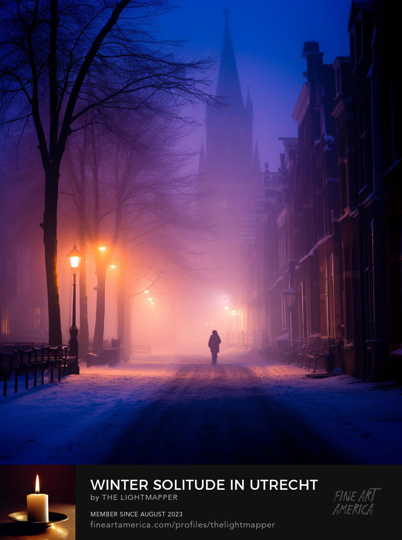 Winter Solitude in Utrecht