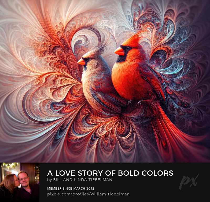 A Love Story of Bold Colors