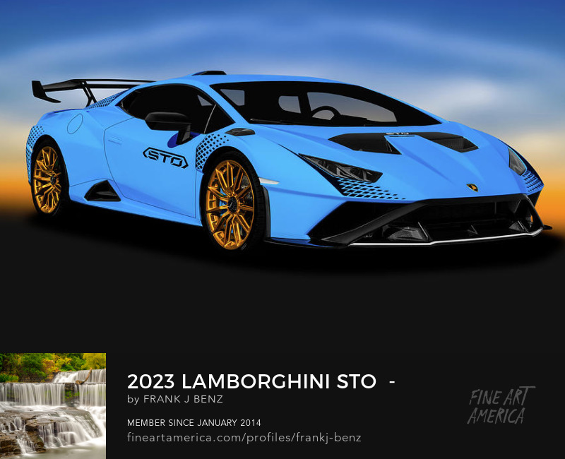 2023 Lamborghini STO Coupe by Frank J Benz