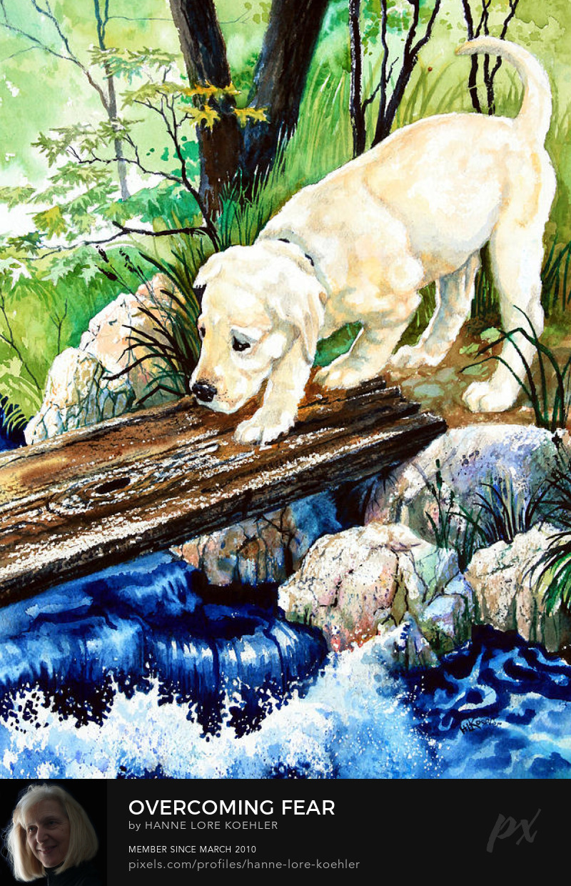 Puppy Painting And Art Prints