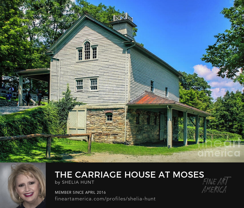 The Carriage House at Moses Cone Estate by Shelia Hunt