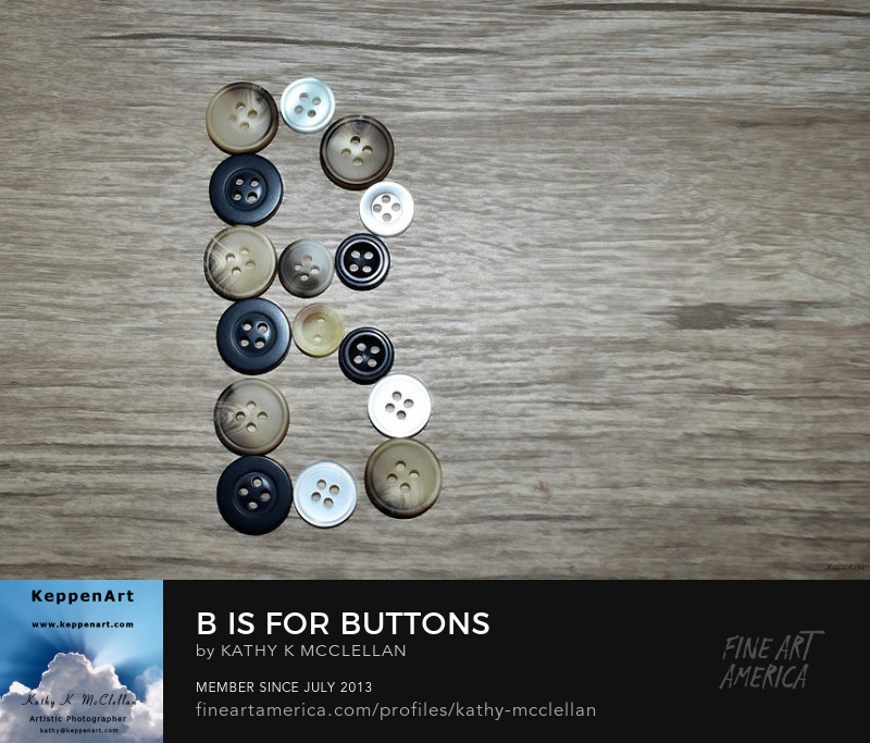 B Is For Buttons by Kathy K. McClellan