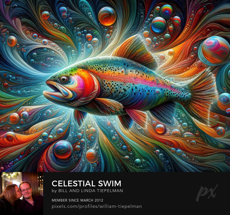 Celestial Swim Prints