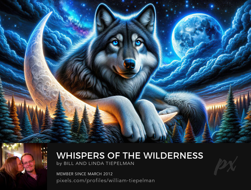 Whispers of the Wilderness: Moonlit Serenade