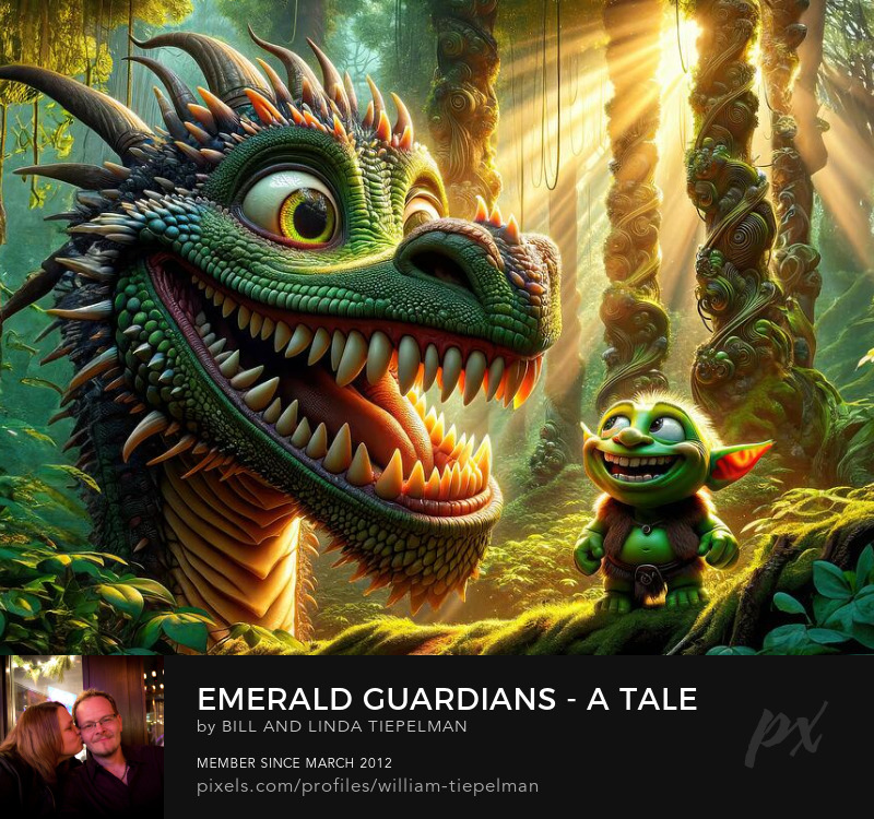 Emerald Guardians - A Tale of Friendship Prints