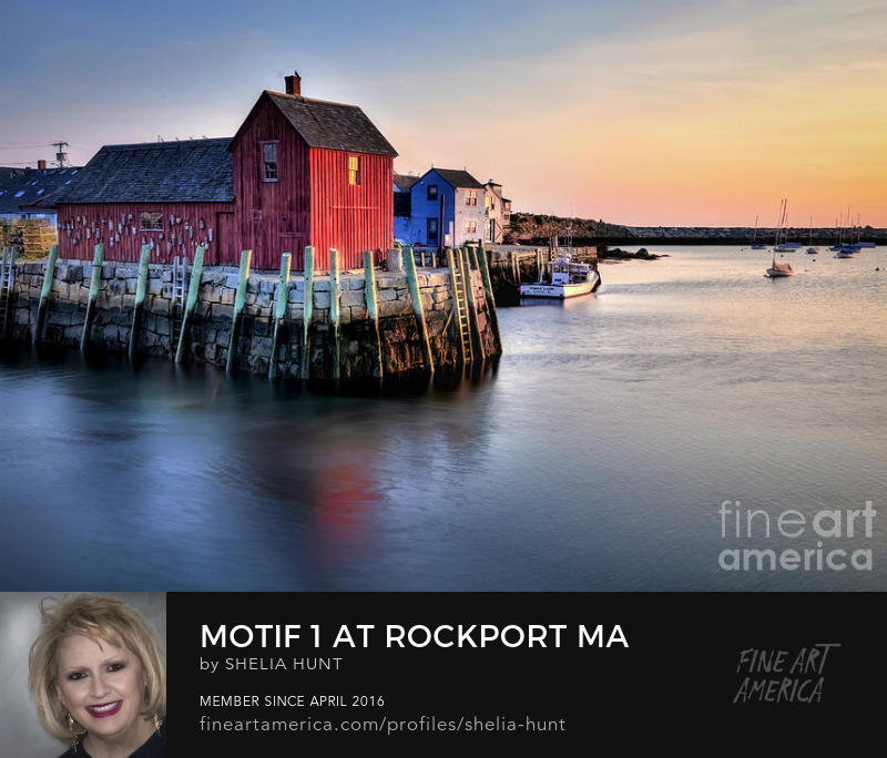 Motif 1 at Rockport MA by Shelia Hunt