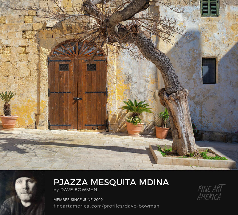 Pjazza Mesquita Mdina by Dave Bowman