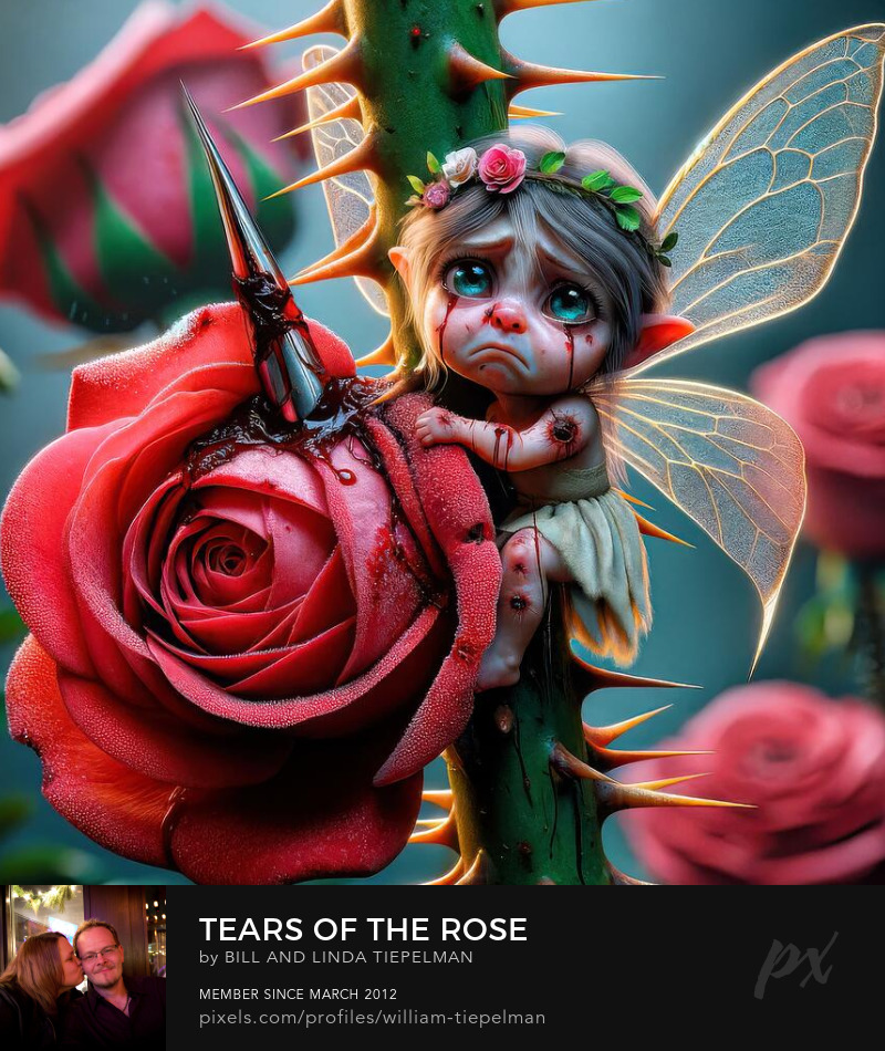 Tears of the Rose Art Prints