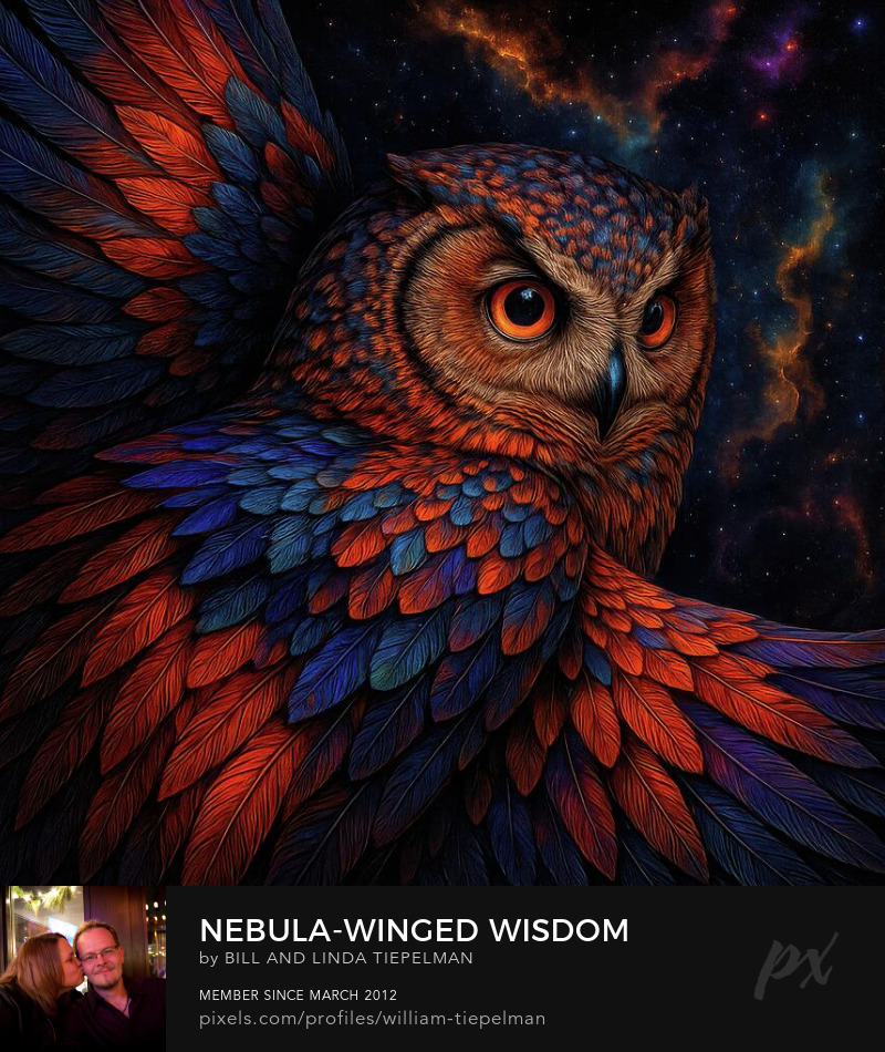 Nebula-Winged Wisdom