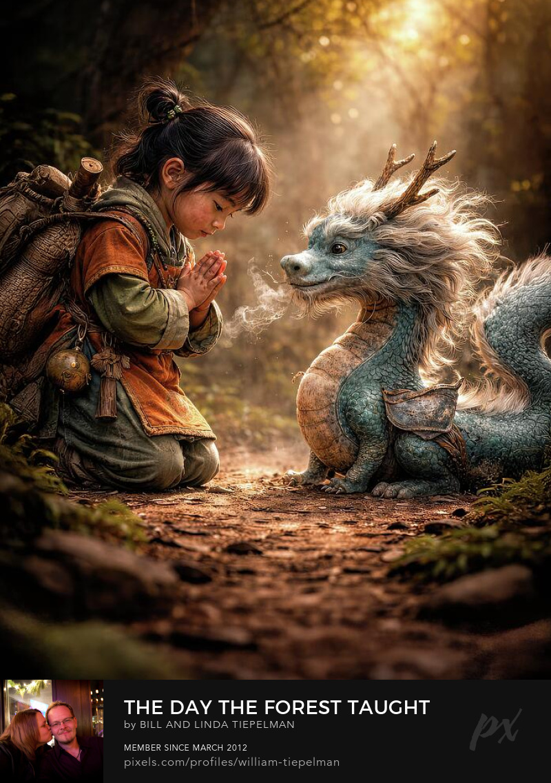 The Day the Forest Taught Her to Bow Prints