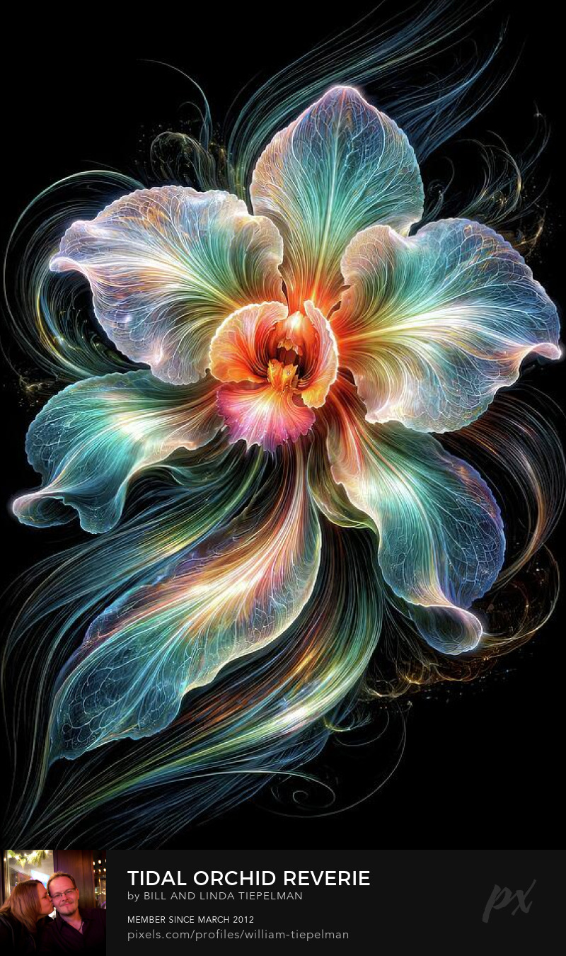 Tidal Orchid Reverie Prints